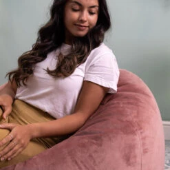 Icon Zitzak En Poef Kingston - Fluwelen Zitzak - Oud Roze -VIDAXL Winkel 20177338c97344cabc07a1da152efa2e