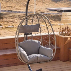 Hangstoel Van Rotan En Metaal In Zwart -VIDAXL Winkel 20ef9b3f3d994ceda1e58a55ffdde62a