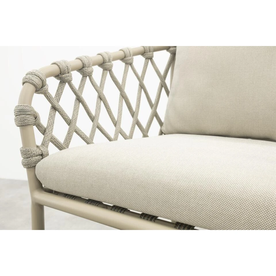 Sara Dining Tuinstoel - Rope/Latte - Zandkleur 7 Sara Dining Tuinstoel - Rope/Latte - Zandkleur - Afbeelding 7
