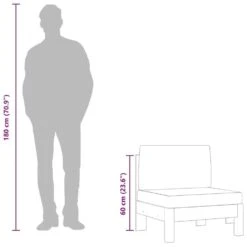 VidaXL - Middenbanken - Grijs - Acaciahout - 2 Stuks - Met Kussens -VIDAXL Winkel 21b77f1d8ae3415499d14ee4e89d0b7d