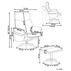 ERATO - Relaxfauteuil Met Voetenbank - Beige - Veganistisch Leer -VIDAXL Winkel 21cd3897b211421191b2aadde4077658