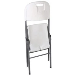 Merkloos Sunnydays Klapstoel - Met Pvc Zitting - 44 X 45 X 86 Cm - Metaal -VIDAXL Winkel 2283597ffced4963b54f10c32c6be295