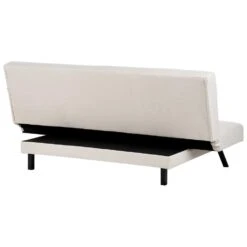 LEEDS - Slaapbank 3-zits - Wit - Polyester -VIDAXL Winkel 232c1ae13b8b4055b0ddd5f8bedf311c