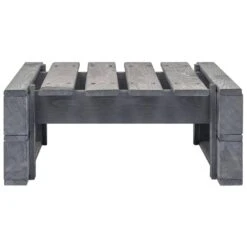 VidaXL - Tuinhocker Pallet - Grijs - Grenenhout -VIDAXL Winkel 236fae9bfb9940828b0860376c544599
