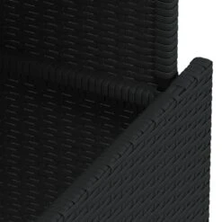 VidaXL - Tuintafel - Zwart - Poly Rattan En Acaciahout - 100x55x73 Cm -VIDAXL Winkel 23da4565207647b980f922342e50582f