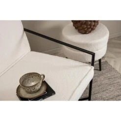 Svea - Nara Fauteuil - Teddy - Off White -VIDAXL Winkel 23eb5ba50b2341af8633b593e8d04f04