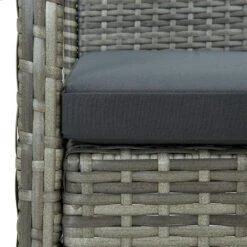 VidaXL - Tuin Fauteuil - Grijs - Poly Rattan -VIDAXL Winkel 241eb8971ec643f7aa1e8203dae6380c