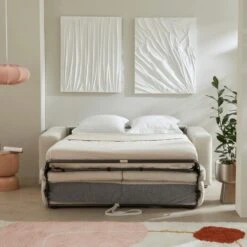 CALICOSY - Slaapbank CHESTER - Beige - 84x207x102 Cm -VIDAXL Winkel 2450e85a1cb34e02933da134be4e9cc6