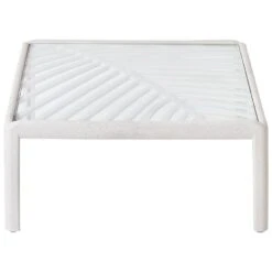 FERRETTI - Salontafel - Lichtbeige - 69 X 69 Cm - Synthetisch -VIDAXL Winkel 2478a8c76eb245a2b58c588434480241