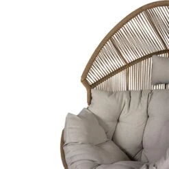 Lisomme Ayla Rattan Tuin Loungestoel Beige - Met Zitkussens -VIDAXL Winkel 2622a6f7c90148fd9aae2b950a49df89