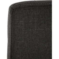 CLP Barkruk Freeport Zwart Frame - Stof - Donkergrijs -VIDAXL Winkel 26aefdf83a174a5b9b40381f49a1e20d