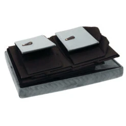 Home Deco Poefje - Opbergbox - Grijs Velvet - 50 X 38 Cm -VIDAXL Winkel 2769660fbefe4007a325b742604df3c5