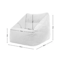 Icon Zitzack Morgan - Corduroy Zitzakfauteuil - Saliegroen -VIDAXL Winkel 27af593093204419b5a2b60a8286268b