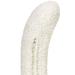 MAKELA - Fauteuil - Wit - Bouclé -VIDAXL Winkel 2868156a1c3c4c1f86c12dc32cfbceca