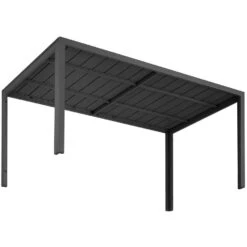 Tectake Aluminium Tuintafel Bianca In Hoogte Verstelbare Voetjes 150x90x74,5cm -VIDAXL Winkel 287095df339a4a978c20e87421721e40