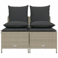 VidaXL - Loungeset - Grijs - Poly Rattan -VIDAXL Winkel 288afd4cc7ad4953999ac136e423c920