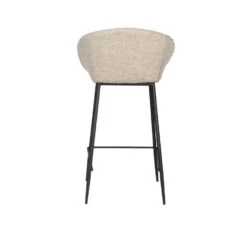 Barstoel Beige - Stof - 46x50x92cm - Amira - Set Van 2 -VIDAXL Winkel 2950ff41eeb34a119537a7c627e444e4