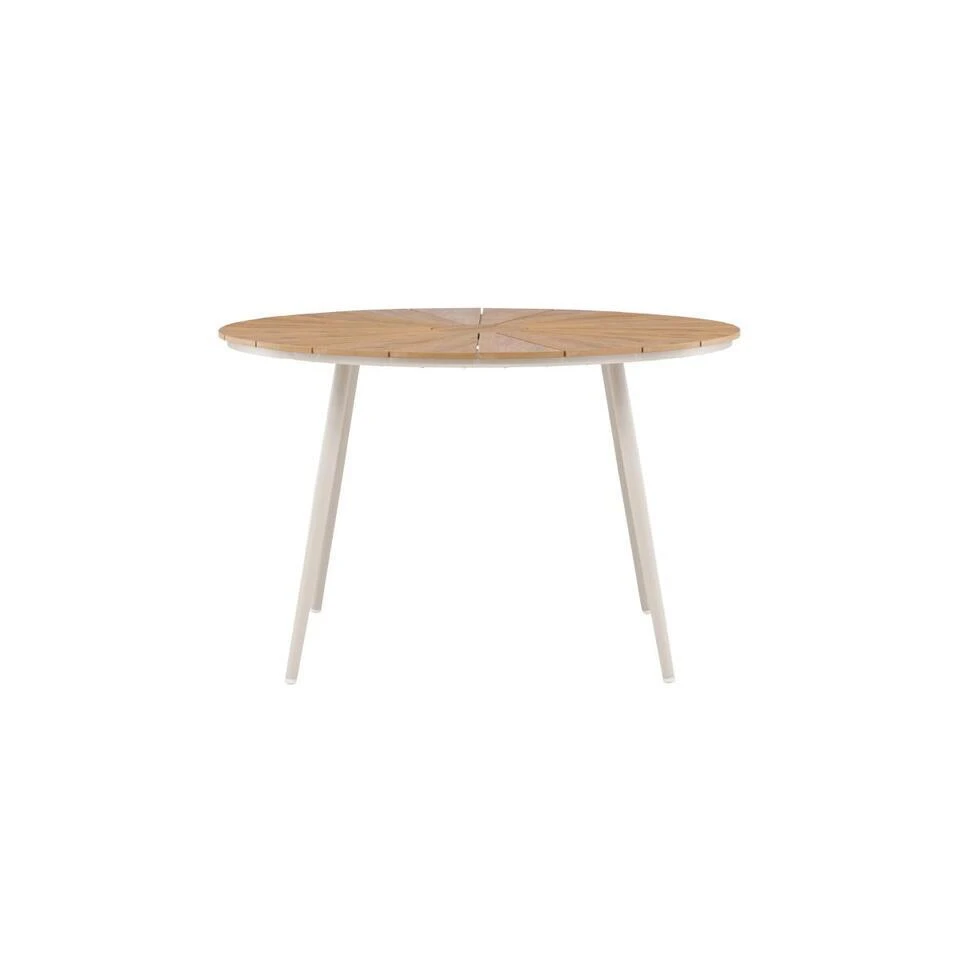 Svea - Esra Ronde Eettafel - Ø120 Cm - Beige 6 Svea - Esra Ronde Eettafel - Ø120 Cm - Beige - Afbeelding 6