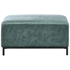 OSLO - Ottomaan - Blauwgroen - Fluweel -VIDAXL Winkel 29d3ec567c524d38a394661f99420a2d