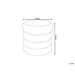 SUMPTER - Poef - Groen - Bouclé -VIDAXL Winkel 2a11b262835c438a91d0a25df38d3d3c