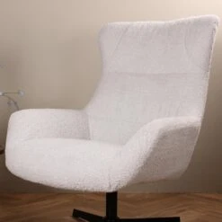 DS4U - Luka Draaifauteuil - Wit -VIDAXL Winkel 2aadc4e1ec024dee92722c77623a5e0b