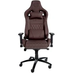 CLP Bureaustoel Keren Zwart Frame - Echt Leer - Bruin -VIDAXL Winkel 2b207e7ba65e4d6f89e85b939386d09d