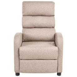OTUS - Relaxfauteuil - Taupe - Polyester -VIDAXL Winkel 2b5299916564482195985426565c9d14
