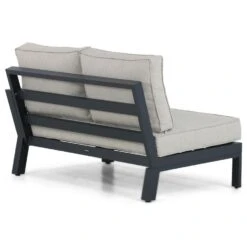 Hoek Loungeset 5 Personen Aluminium/Polywood (teakfinish) Grijs Lifestyle -VIDAXL Winkel 2d1922b5036b45ac81787fce47a3d844