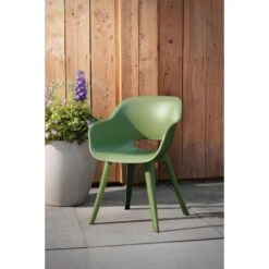 Keter Akola Tuinstoelen - 2 Stuks -56.5x55x80cm - Olijf Groen -VIDAXL Winkel 2d6320cada26470c9dcbbf898a818e15