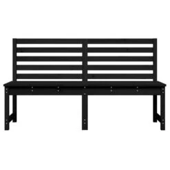 VidaXL - Tuinbank - Zwart - Grenenhout - 157.5 Cm -VIDAXL Winkel 2dba9f1450aa449eb735dc70c0be627e