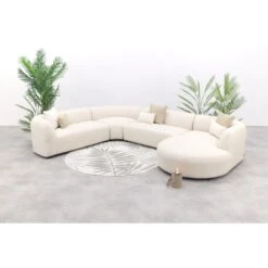 Madeira Ronde U-vorm Hoekbank + Chaise Longue Links - Naturel Sunbrella 28 Madeira Ronde U-vorm Hoekbank + Chaise Longue Links - Naturel Sunbrella -VIDAXL Winkel 2dbf4485134047b3a9c86fd09c640cc4