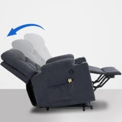 CLP Fauteuil Andover Zwart Frame - Stof - Donkergrijs -VIDAXL Winkel 2dfaa5e4d788469f8be8897c317cf42f