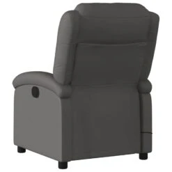 VidaXL - Massagestoel - Grijs - Leer -VIDAXL Winkel 2f4512d4d30b475b9d2c8a1f65dbfb36