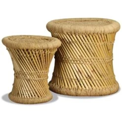 VidaXL Krukken 2 St Bamboe En Jute -VIDAXL Winkel 2f57e8b8295c4c5485086c8130be3de4