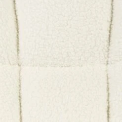 OULU - Schommelstoel - Wit - Bouclé -VIDAXL Winkel 3039fbc9404e4528b65097e40af951de