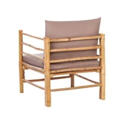 CERRETO - Loungeset 5-zits - Taupe - Bamboe -VIDAXL Winkel 3071a348ca6346b992544987ec3183b2