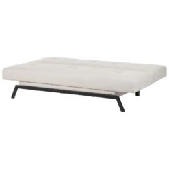 LEEDS - Slaapbank 3-zits - Wit - Polyester -VIDAXL Winkel 30747327e41b4cd6bcbc2eeb08c5218e