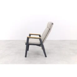 VDG Solaro Verstelbare Dining Tuinstoel - Light Rope / Teak Arm -VIDAXL Winkel 307e7cfb36974772bd4ef106a36ef03e