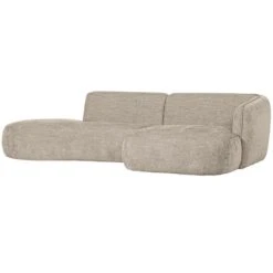 WOOOD Polly Chaise Longue - Polyester - Zand - 71x258x105/150 -VIDAXL Winkel 30ff2ec8dd4941f88a2c070f2702c72f