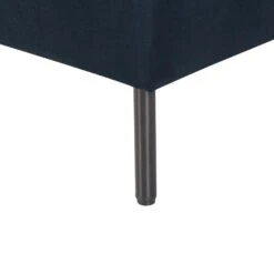 LE CRAU - Chaise Longue - Blauw - Linkerzijde - Fluweel -VIDAXL Winkel 31a548f41660410283f1e2449f4ca8d6