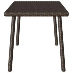 VidaXL - Tuin Salontafel - Bruin - Poly Rattan - 80 X 40 X 37 Cm -VIDAXL Winkel 31e3447a4bae457cadf6cd0419d4f8af