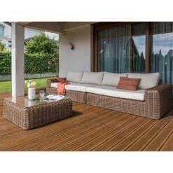 PALERMO - Loungeset - Bruin - PE Rotan -VIDAXL Winkel 32083dfc9a814c6db616e7785bf61d8f