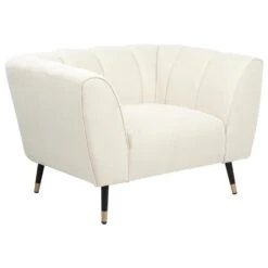 ORSTA - Fauteuil - Lichtbeige - Polyester -VIDAXL Winkel 324f8ae8cfd044c185203082b878863c
