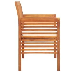 VidaXL Massief Acaciahouten Tuinbank Met Kussen 2-Zits Tuinset Buitenbank Bank -VIDAXL Winkel 3270ff527bd34e81a8aa7a9377337ced