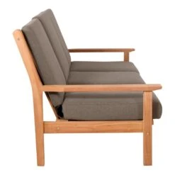 Les - Teak Loungebank 180cm + Kussen -VIDAXL Winkel 32ec6ecea2704ff6867e78e4a2c7fd7a
