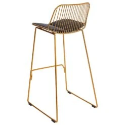 PENSACOLA - Barkruk Set Van 2 - Goud - Metaal -VIDAXL Winkel 33068935967b4e6d8b408a53ded0ccfd