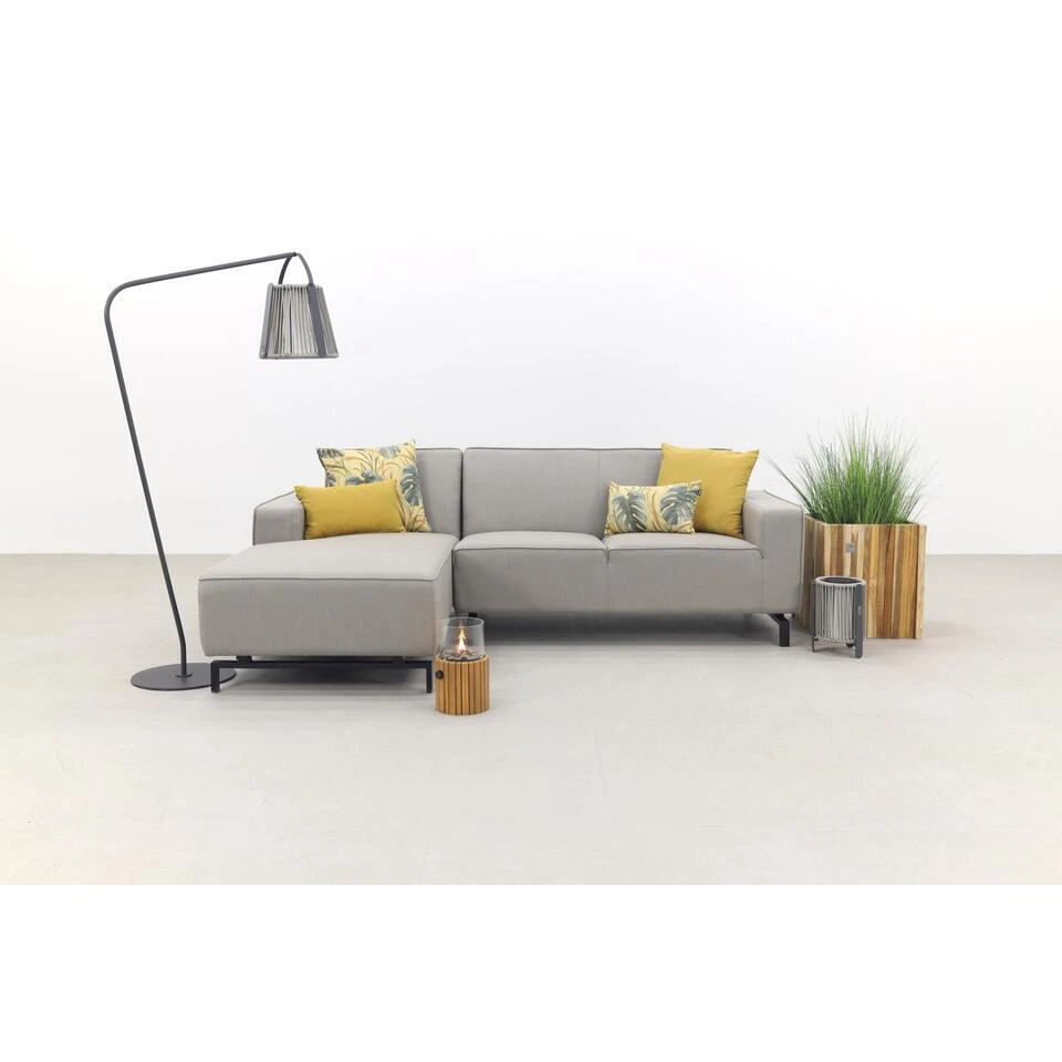 Boavista Sunbrella Loungebank Chaise Longue - Nature Grey - 2-delig 4 Boavista Sunbrella Loungebank Chaise Longue - Nature Grey - 2-delig - Afbeelding 4