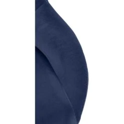 CLP Barkruk Milet Zwart Frame - Fluweel - Blauw -VIDAXL Winkel 3487f8deda2446b7906eb89ede4ef995