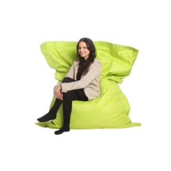 Parya Zitzak Nylon - Zitzakfauteuil - Woonkamerzitzak - DonkerGroen - 130 -VIDAXL Winkel 350eb03b1a5e468f82e553eba9ca189f