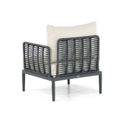 Stoel En Bank Loungeset 5 Personen Aluminium/wicker Grijs Coco Ibiza -VIDAXL Winkel 37b1aee5a16241f38f1b94b5db6229c3